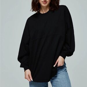 Spirit Jersey Black Longsleeve